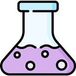 icono de laboratorio químico